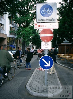 Fahrradstraße Bornstraße