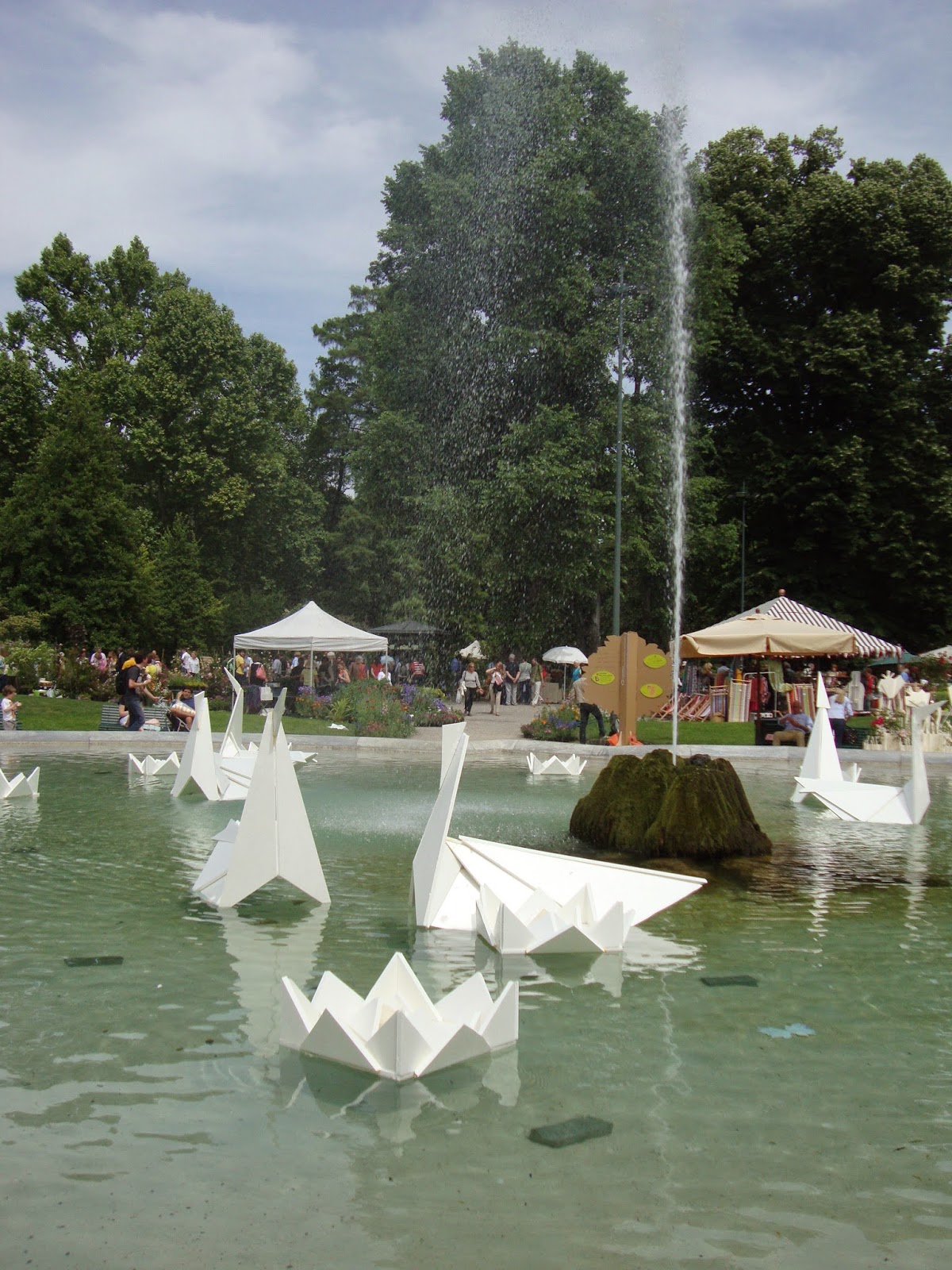 Un piccolo giardino in città : orticola 2014: gli allestimenti Creativo Giardino Fiorito