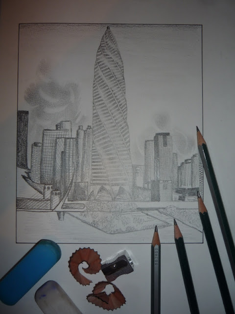 TALLER DEL ESPACIO: DIBUJOS DE EDIFICIOS