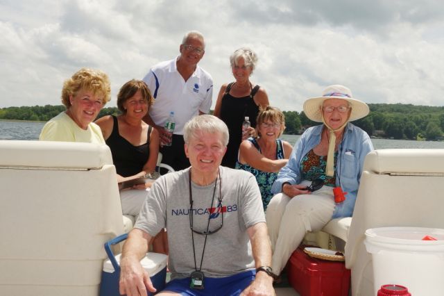 One of our fine Committee Boat crews