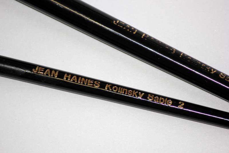 Watercolours With Life Jean Haines Kolinsky Sable Brushes