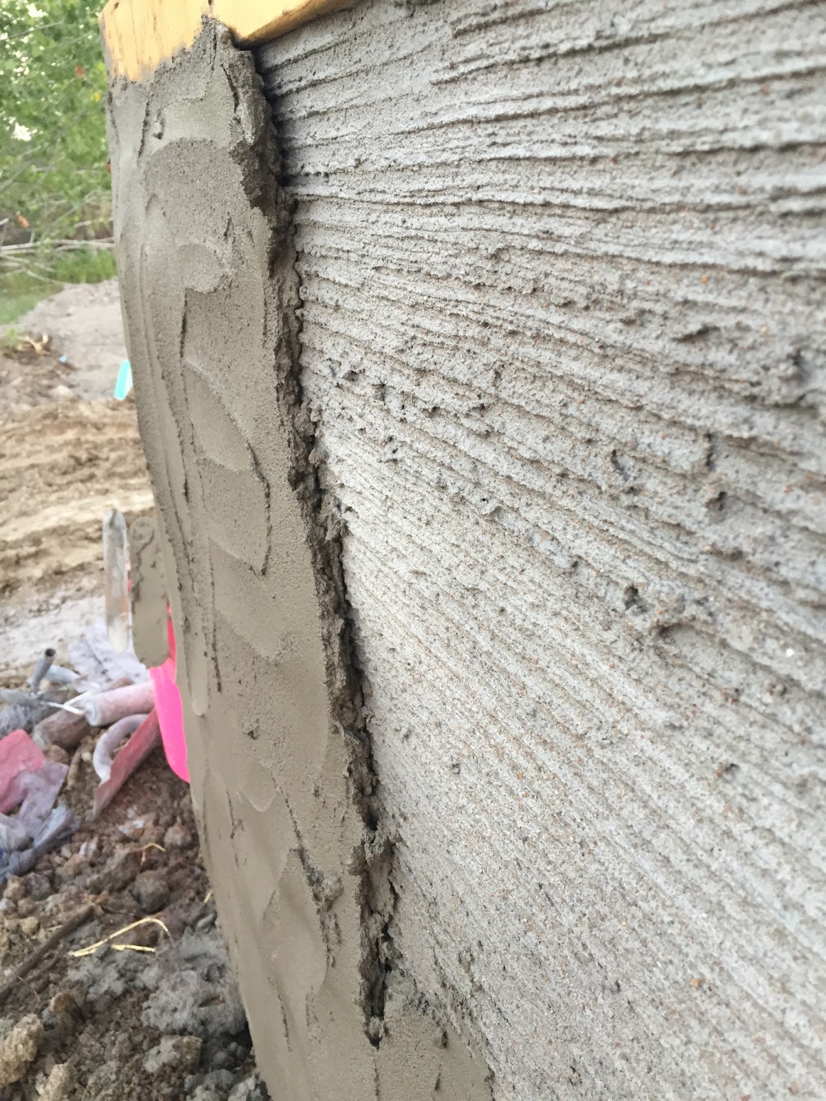 . How To Carve A Vertical Concrete Wall