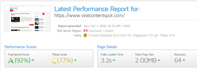 Improve Wordpress Website Speed