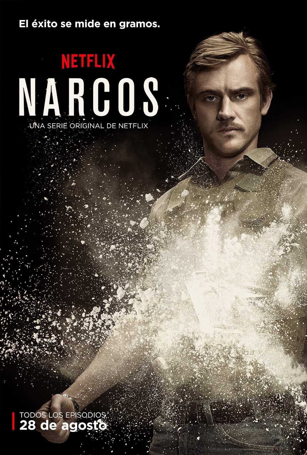 NOTICIAS Y EFEMERIDES MUSICALES Y DEL CINE: NARCOS ESTE MES, LA NUEVA