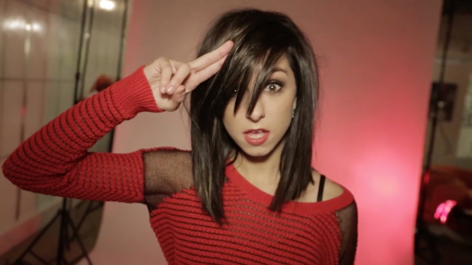 Christina Grimmie's Photo Shoot at Island Records.