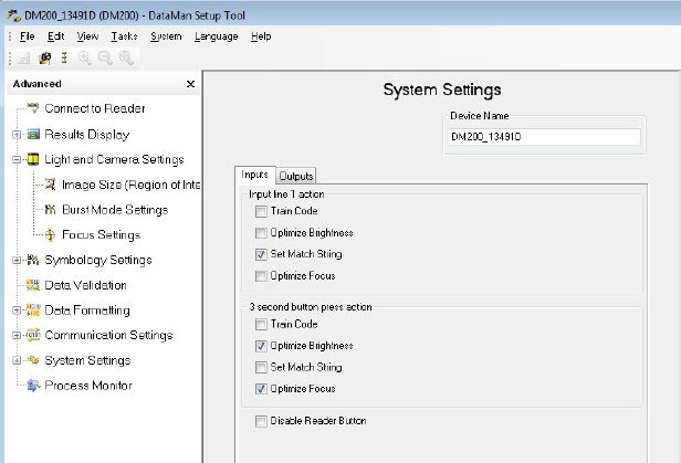 Tech Notes: Configuring the DataMan 100/200 for Match String Validation