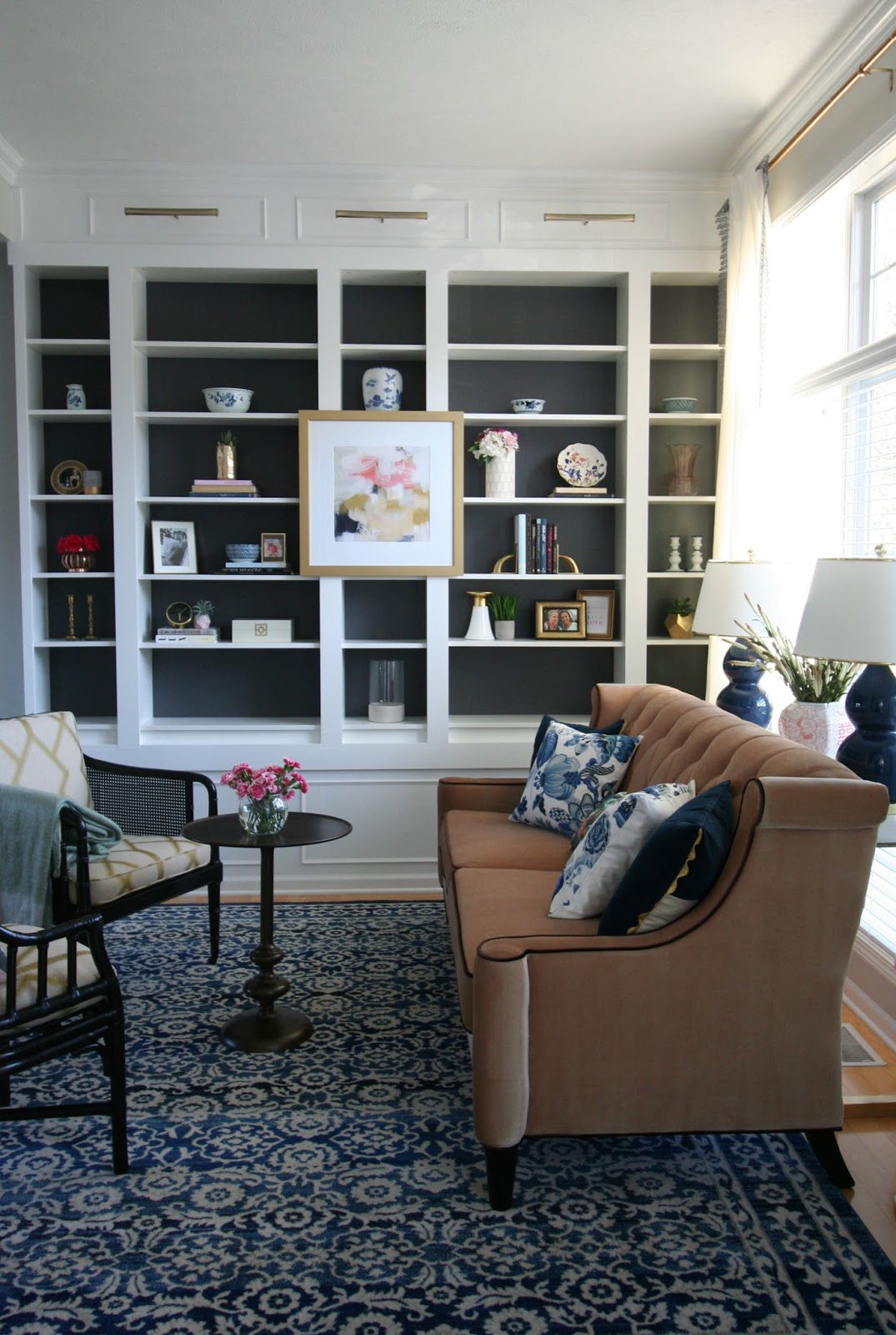 One Room Challenge Formal Living, Ikea Usa Bookcase