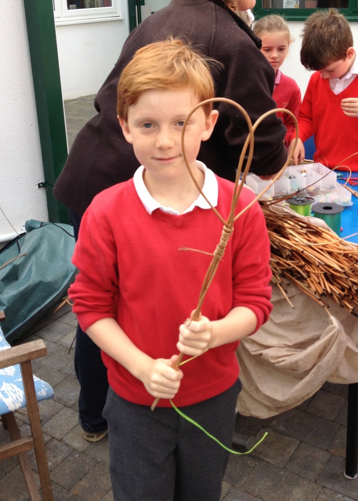 Pendoylan CIWPS Lower Juniors Class 3 and 4 Wonderful Willow Weaving