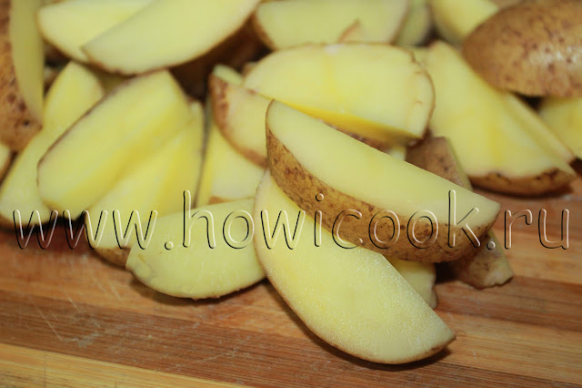 рецепт картофеля со специями в духовке с пошаговыми фото