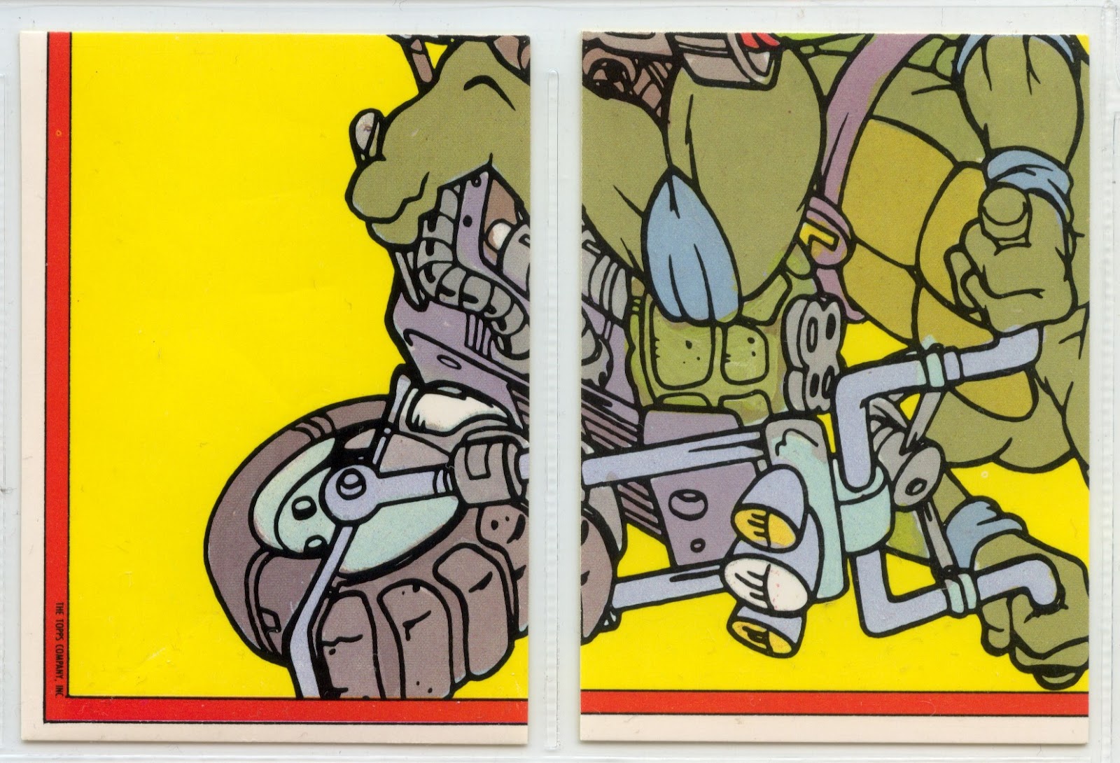 Squer s TMNT Collection 1989 TOPPS TMNT TRADING CARDS FULL SET 