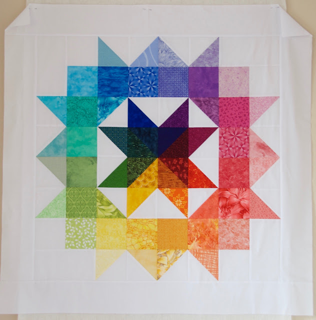 Rainbow Rose QAL Week 5 Rainbow Rose QAL Week 5