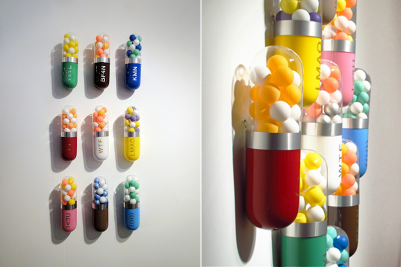 pill sculptures