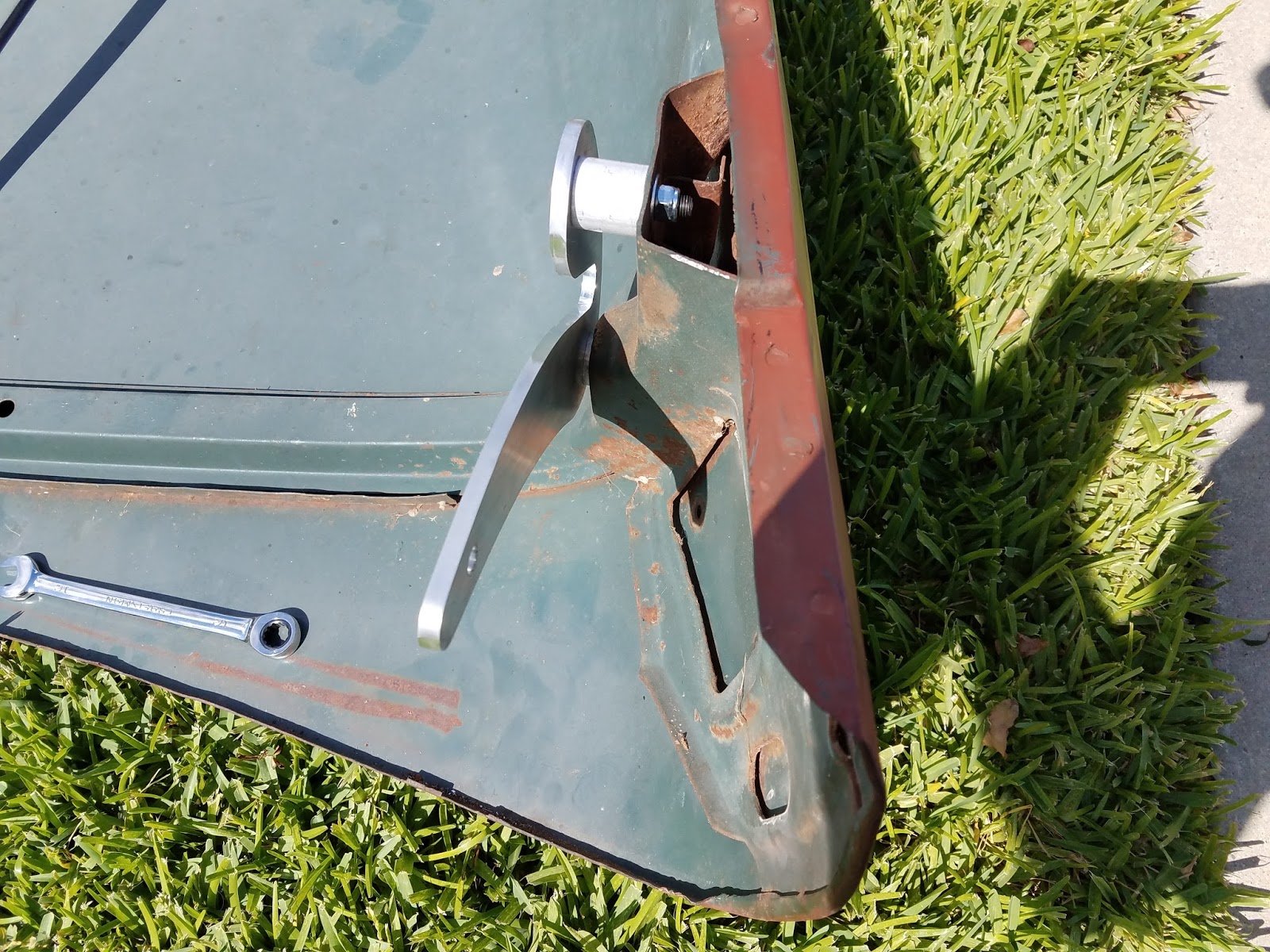 1956 Ford F100 Build Tilt Forward Hood Kit Install Part 2