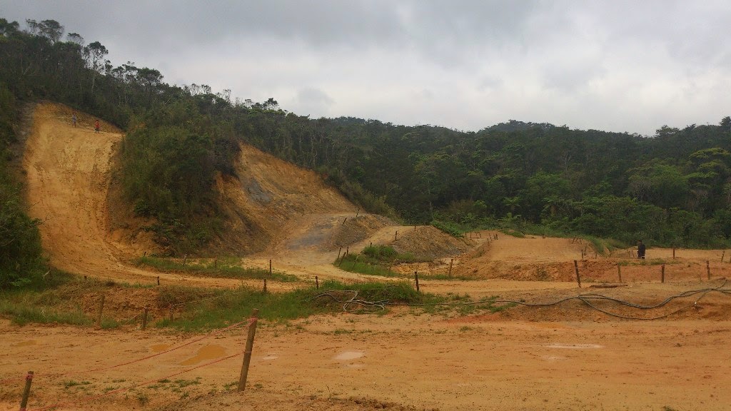 名護市天仁屋のモトクロス場 と ホンダ ｘｅ５０ 沖縄放浪日記