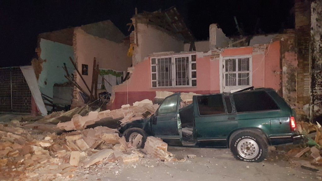 Terremoto Oggi in Messico M8,1, almeno 15 vittime, ingenti danni