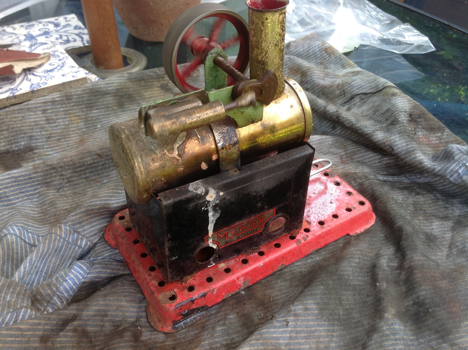 Restoring Mamod Steam Engines A Mamod Minor Steam Engine