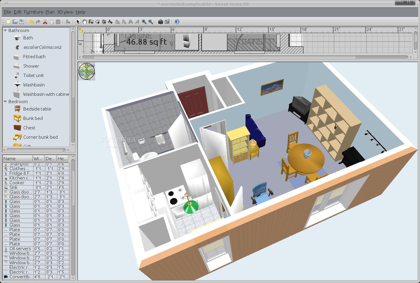 Gambar Membuat  Denah  Rumah  Dengan Visio Lengkap Rumahmewah45