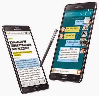 Spesifikasi dan Harga Samsung Galaxy Note 4 Terbaru
