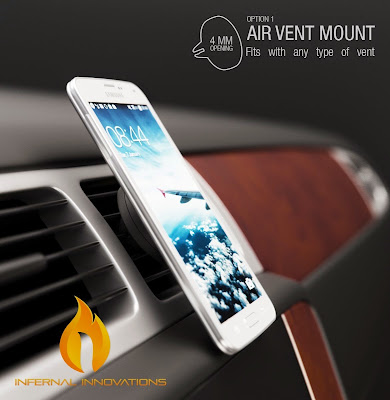 #1 Magnetic Car Air Vent Phone Mount Smartphone Stand   #megneticventmount 