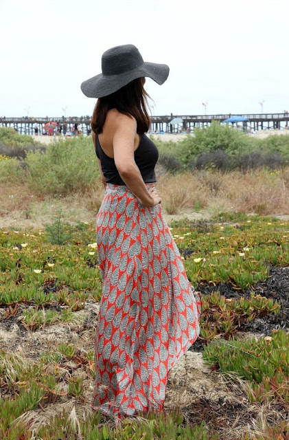 Skirt Inspiration: Beach-Ready Maxi Skirt