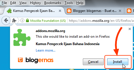 Cara Menambah Check Spelling Bahasa Indonesia pada Blogger