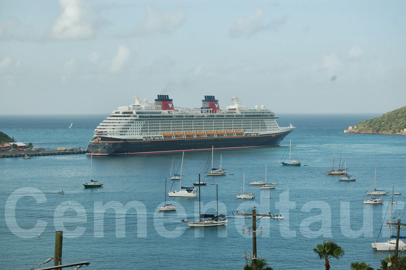 Karachi Photo Blog Another cruise ship at St Thomas [August 2012]