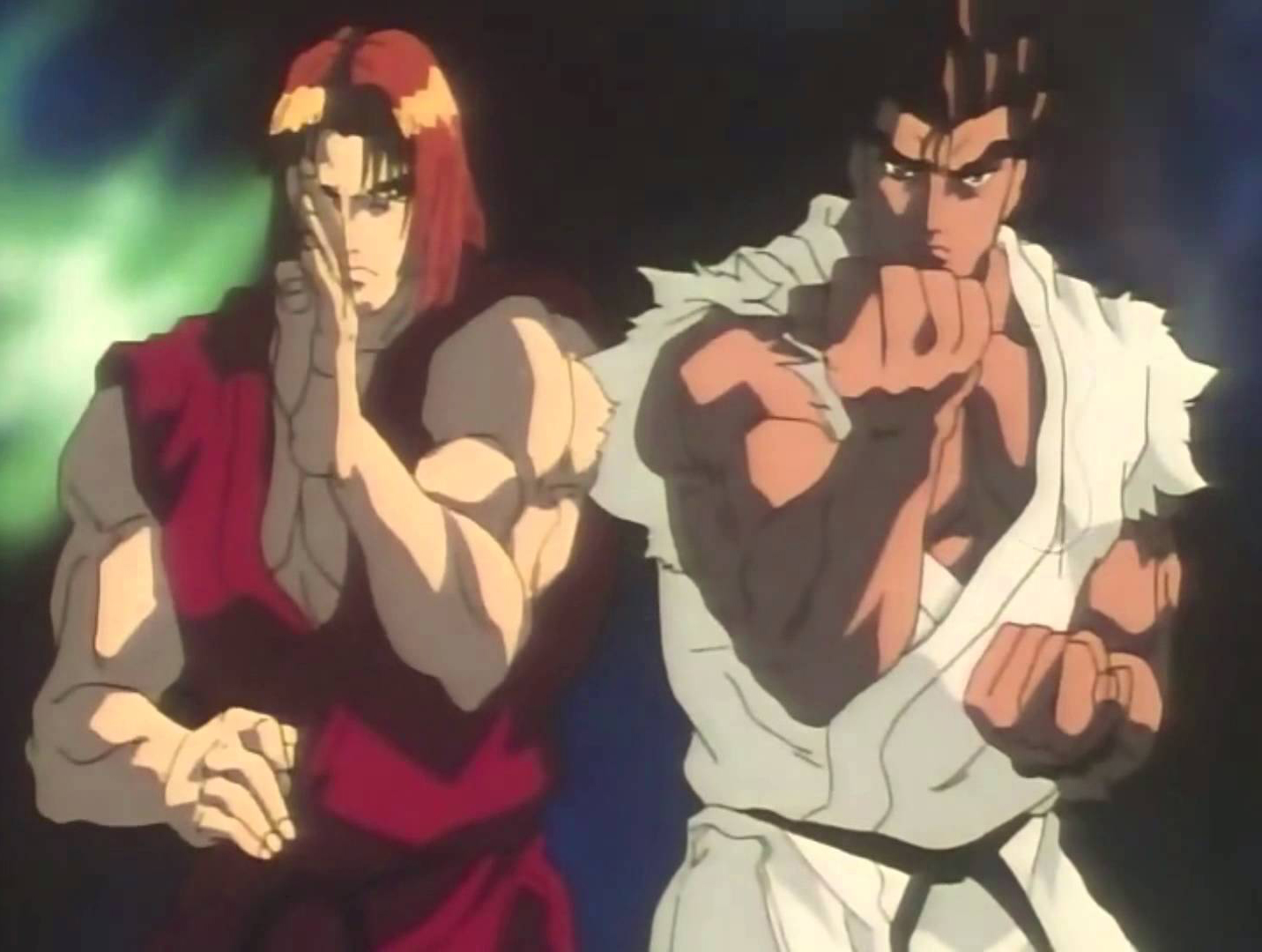 Personagens de Street Fighter foram figurantes de anime nos anos 90 e você  nem percebeu