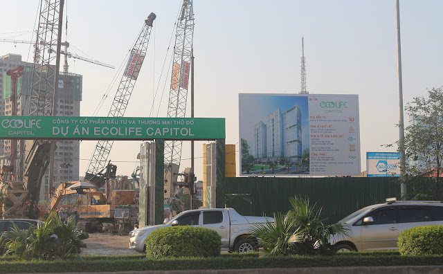Tiến độ dự án Ecolife Lê Văn Lương ngày 23/09/2015