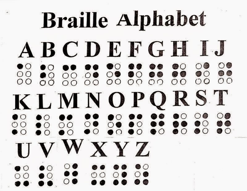 Free Printable Braille Alphabet Cards