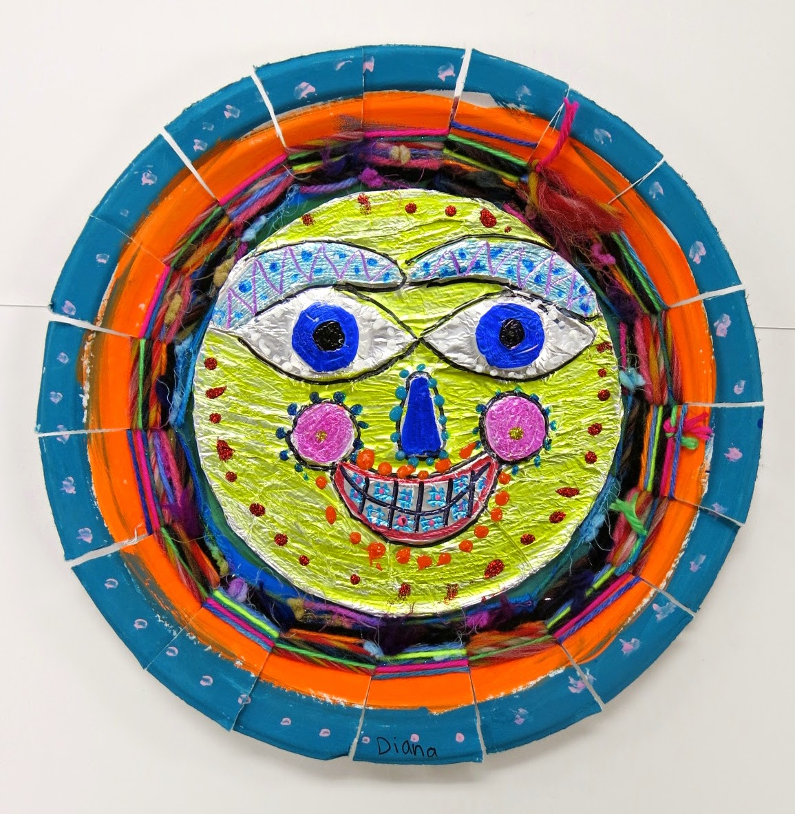 Cassie Stephens In The Art Room Mexican Sun Moon Weavings