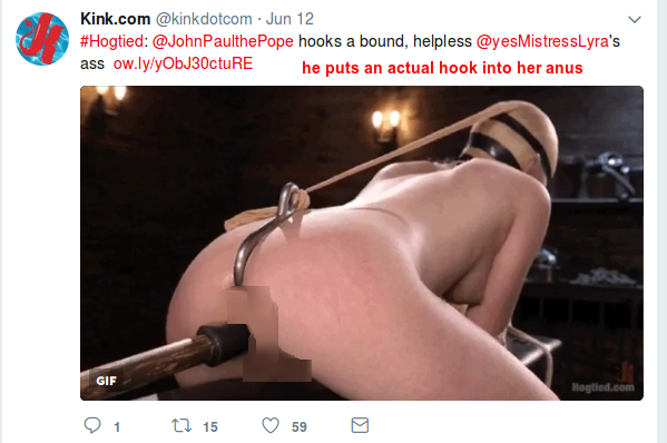 Actual Torture - The violence of Pornography: KINK is the new SEXUAL SADISM