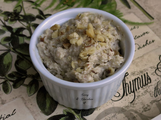 Crema de gorgonzola y nueces - Gorgonzola and walnuts spread Crema de gorgonzola y nueces - Gorgonzola and walnuts spread