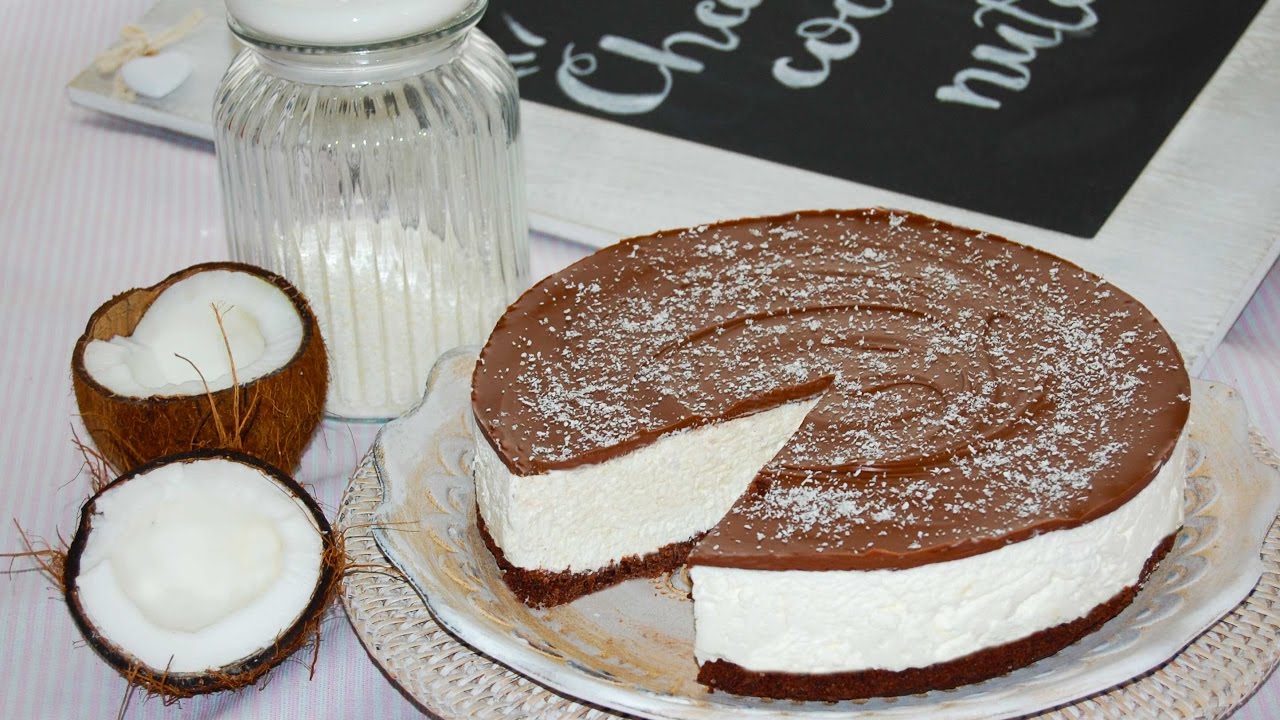 Cheesecake Cocco E Nutella Con Il Bimby Tm5