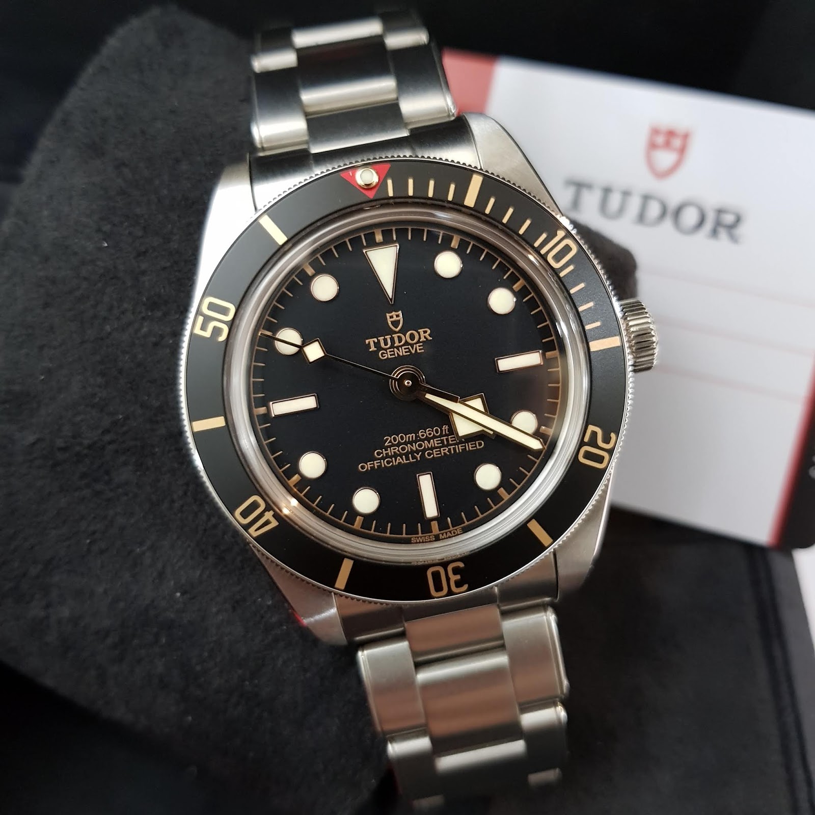 Jual Beli Jam Tangan Arloji Mewah Second Original Buy Sell Trade In Sold Like New Tudor Heritage Black Bay Black 58