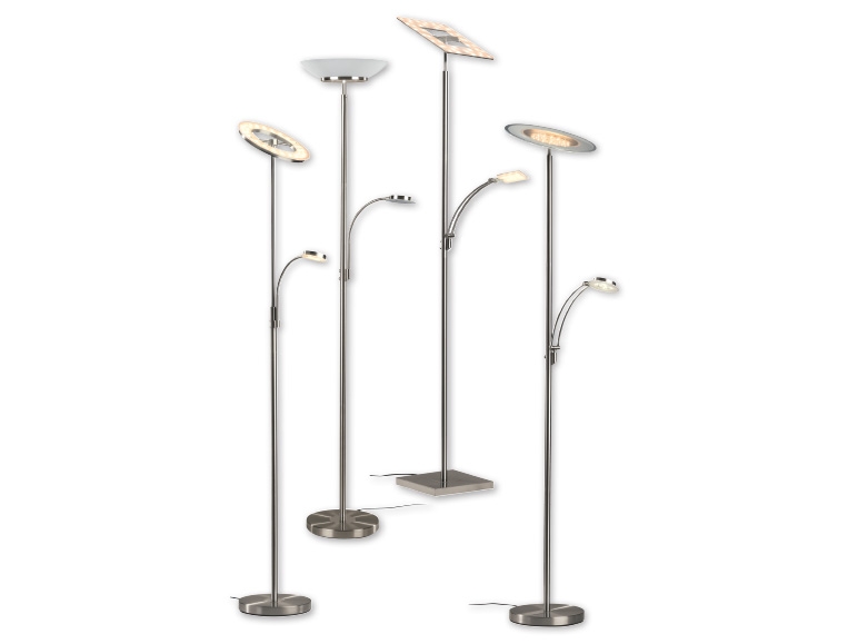 father and child uplighter floor lamp