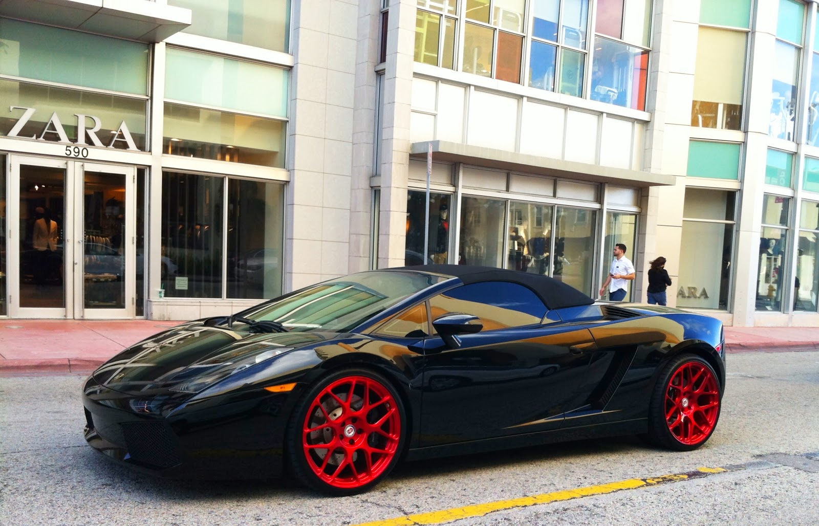 black rims red car black rims black rims red car black rims