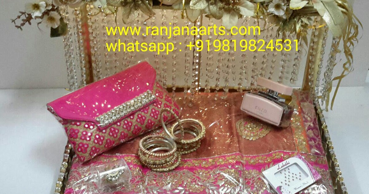 fancy tray wedding trays trousseau packing aana decoration decorative