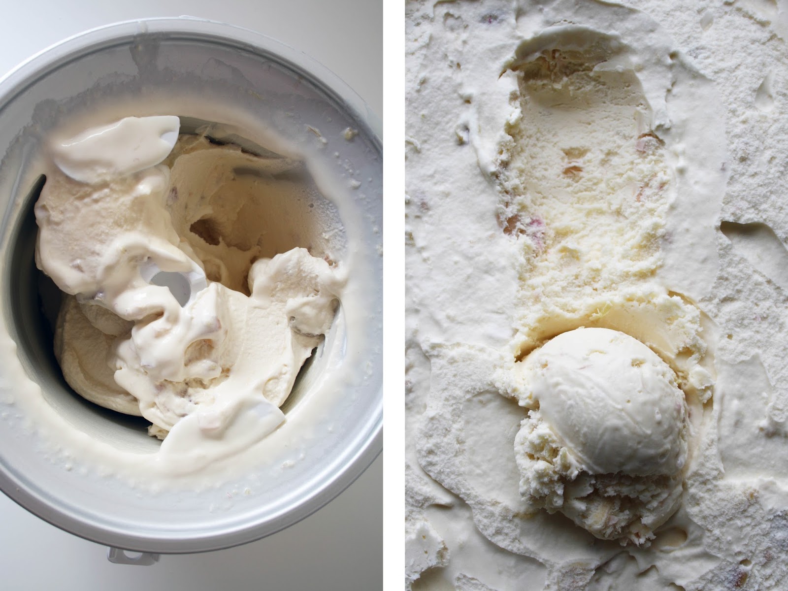 Sevengrams GINGER RHUBARB ICE CREAM