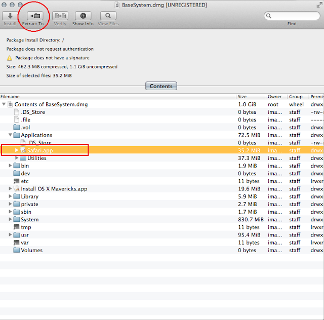 Reinstall Safari from Recovery partition Reinstall Safari from Recovery partition