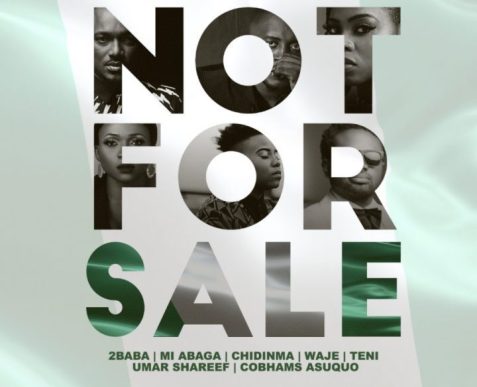 [MUSIC] 2Baba x MI Abaga, Teni, Waje, Chidinma, Cobhams – "Not For Sale"