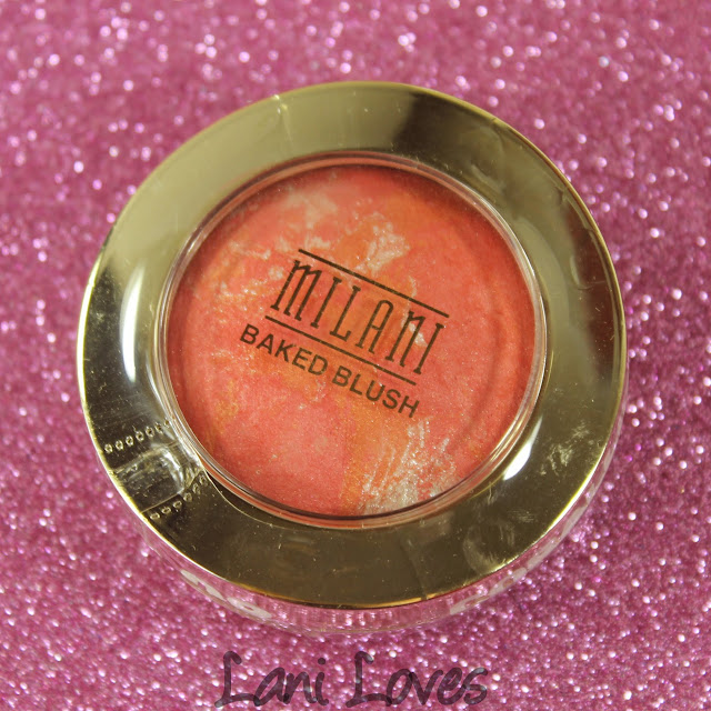 Milani Baked Blush - Corallina Swatches & Review