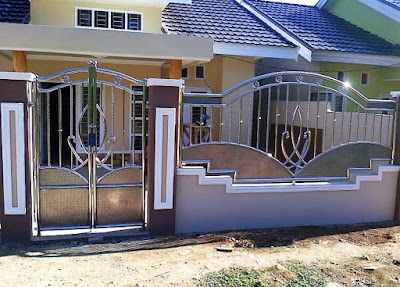 Konsep Populer 15 Desain Pagar Besi Hollow Minimalis