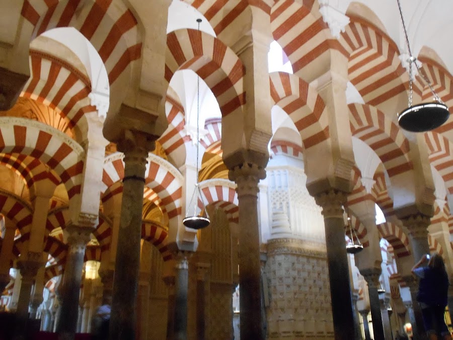 Interior de la Mezquita de Córdoba