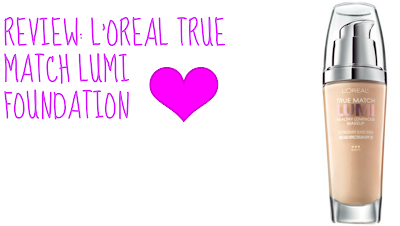 EAT, DRINK, BEAUTY.: REVIEW: L'OREAL TRUE MATCH LUMI FOUNDATION