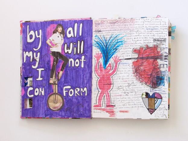 My Art Journal Journey - Fox + Hazel | free art + designs