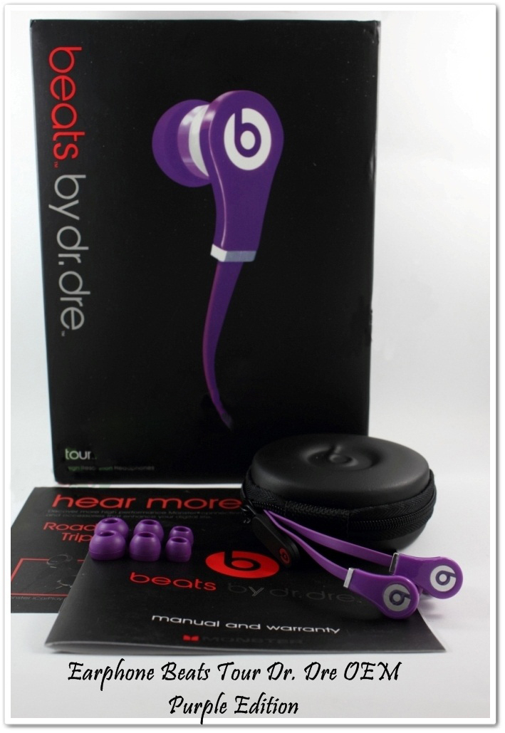 JUAL EARPHONE BEATS TOUR BY DR. DRE (PURPLE)