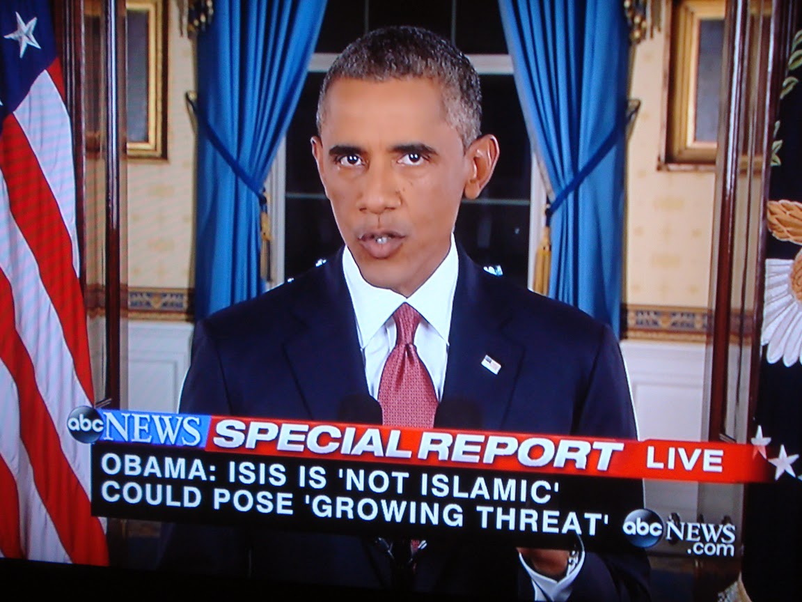 Floyd Anderson Obama Declares War On Isis September 10 2014