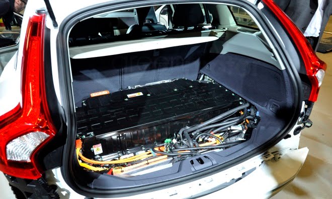 Volvo V60 Plug-in Hybrid battery