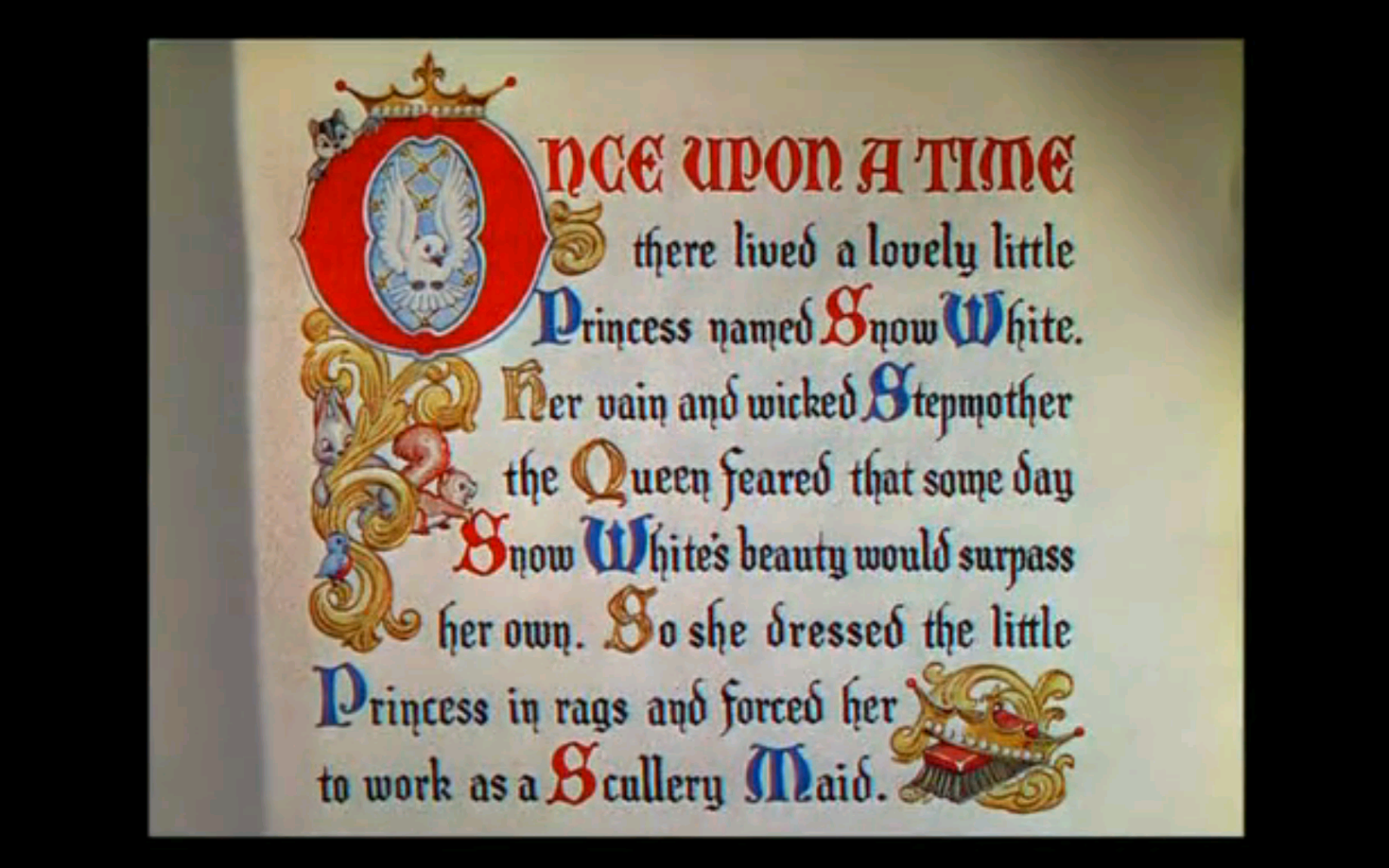 Summary of Things Snow White and the Seven Dwarfs (1937)