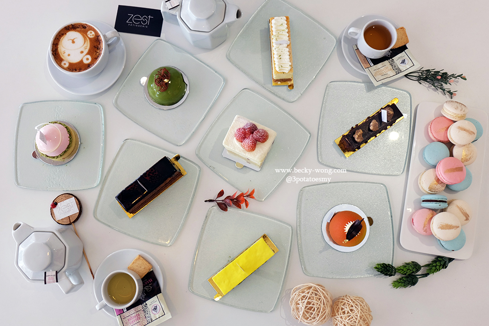 Zest Patisserie Connaught Avenue, Cheras Decadent French Pastries